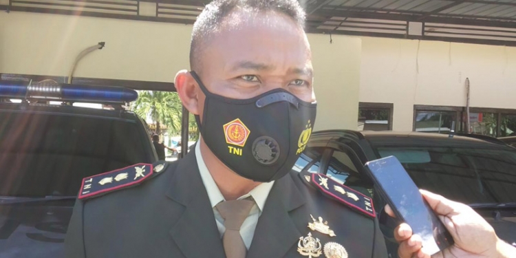 Komandan Distrik Militer (Dandim) 1314 Gorontalo Utara (Gorut), Letkol Kav Embi Triono. Foto : Putra/Gopos.