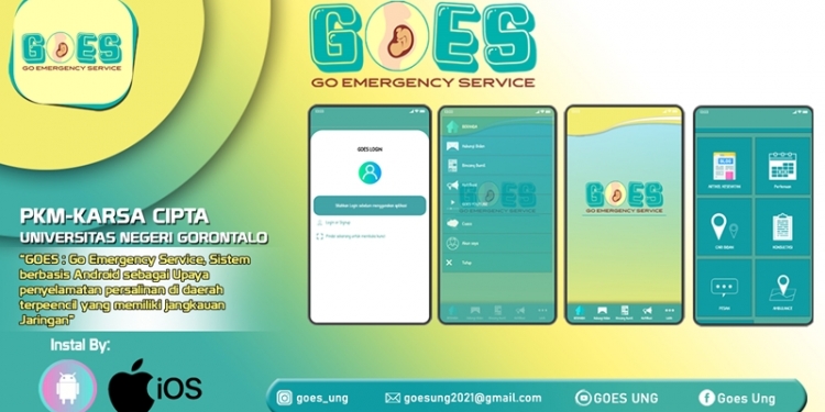 Aplikasi 'GOES' atau Go Emergency Service