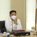 Bupati Bone Bolango Hamim Pou saat menghadiri pemberian penghargaan SIPP Award secara virtual. (Foto Istimewa)