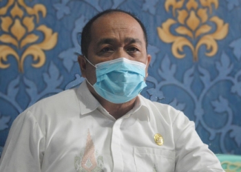 Ketua DPRD Bone Bolango, Halid Tangahu. (putra/gopos)