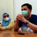 Ketua DPRD Kota Gorontalo, Hardi Sidiki, didampingi Ketua Kerukunan Keluarga Anggota Dewan (KKAD) Kota Gorontalo, Herlina Sidiki Ikano. Foto : Sari/gopos