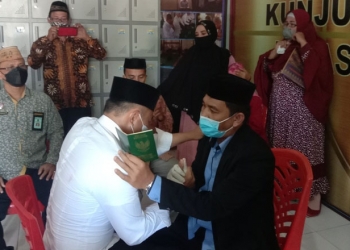 Seorang Warga Binaan Menikah di Dalam Lapas Gorontalo