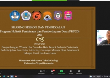 Sharing season dan pembekalan PHP2D 2021 yang dilaksanakan oleh BELMAWA DIKTI.  (istimewa)