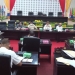 Rapat pimpinan dan anggota pansus II DPRD Pohuwato bersama Dinas Perikanan, Pertanian dan Dinas Perindagkop membahas Ranperda RPJMD Kabupaten Pohuwato. (Foto Istimewa)