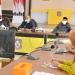 Suasana Rapat Forkopimda Diperluas yang dipimpin oleh Gubernur Gorontalo Rusli Habibie di Aula Rujab Gubernur, Senin (4/7/2021). Salah satu poin penting rapat tersebut memperketat keluar masuk orang khususnya jalur udara dan laut. (Foto: Salman/Kominfo Provinsi Gorontalo)
