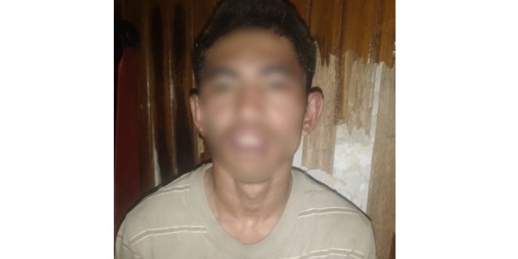 KA alias Kasim, residivis kasus pencurian yang berhasil dibekuk Sat Reskrim Polres Gorontalo. (istimewa)