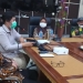 Rombongan studi komparasi Pemkab Gorontalo berdiskusi dengan Satgas Covid-19 Pohuwato, Jumat (17/7/2021). (istimewa)