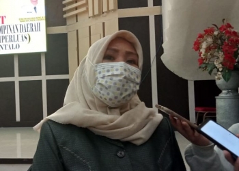 Anggota DPRD Kota Gorontalo, Tien Suharti Mobiliu.(sari/gopos)