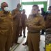 Gubernur Gorontalo, Rusli Habibie (kiri) bersama Wali Kota Gorontalo, Marten Taha (kanan) meninjau kondisi RS Otanaha Kota Gorontalo, Senin (12/7/2021). (hasan/gopos)