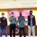 BEM UNG bersama Pemateri Kombes. Pol. Witarsa Aji dan Narasumber Abas Anwar usai Webinar Anti Narkoba, Sabtu (3/7/2021). (Istimewa)