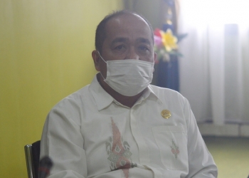 Ketua DPRD Kabupaten Bone Bolango, Halid Tangahu.