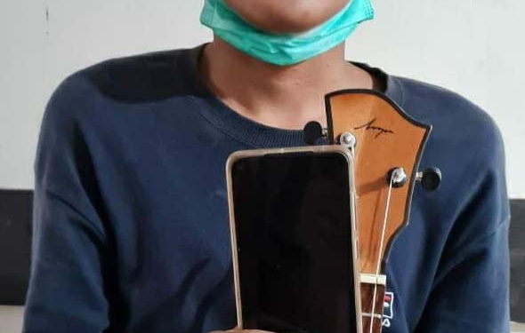 BC, pencuri handphone yang telah menjadi buron selama tiga bulan. (Foto: humas Polres Tulungagung)