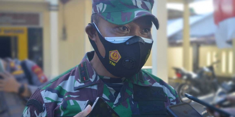 Komandan Distrik Militer (Dandim) 1314 Gorontalo Utara (Gorut), Letkol Kav Embi Triono. (Foto: Putra/Gopos)