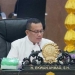 Ekwan Ahmad, Anggota Komisi C Dewan Perwakilan Rakyat Daerah (DPRD) Kota Gorontalo, sedang memimpin rapat pansus I, Senin (12/7/2021) (Foto: Humas)