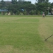 Persiapan yang diakukan untuk menggelar Salat Iduladha berupa pembersihan lapangan, dan pemangkasan rumput, di lapangan Sport Center Limboto, Senin (19/7/2021). (Foto: Putra/Gopos)
