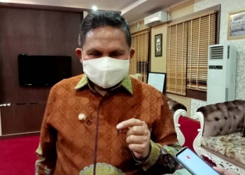 Marten Taha, Walikota Gorontalo. (Foto: Sari/gopos)
