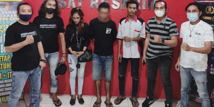Polres Gorontalo berhasil mengamankan pelaku pencurian satu unit Sepeda Motor, Ronal Sahril (31) asal Kelurahan Hepuhulawa Kecamatan Limboto. (Foto istimewa)