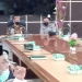 Rapat di ruang Pola kantor Bupati Pohuwato, yang digelar secara daring bersama Gubernur Gorontalo, dan jajaran pemda, Jumat (23/7/2021). (Foto istimewa)