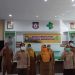 Serah terima jabatan, antara penjabat lama dan pejabat baru di lingkungan Dinas Kesehatan Provinsi Gorontalo. Selasa (6/7/2021). (Foto: Sari/gopos)