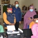 Wali Kota Gorontalo, Marten Taha saat melakukan pemantauan pelaksanaan vaksinasi, di Kelurahan Dulomo Selatan Kecamatan Kota Utara, Kamis (19/8/2021). Foto (Diskominfo Kota Gorontalo)