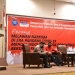 Wali Kota Gorontalo, Marten Taha saat dalam sambutannya pada Kegiatan pasca HANI (kampanye pagelaran seni) sekaligus pencanangan Kelurahan Bersinar di Kota Gorontalo, Jumat (20/8/2021). Foto (Diskominfo Kota Gorontalo)