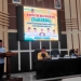 Wali Kota Gorontalo, Marten Taha dalam sambutan Rapat Kerja Daerah (Rakerda) LPTQ Kota Gorontalo, Sabtu (28/8/2021). Foto (Ari/Gopos)