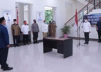 Agussyanto Ndjue Resmi Jabat Direktur BUMD PT Bone Bolango Cemerlang