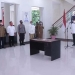 Proses Pelantikan Direktur BUMD PT. Bone Bolango Cemerlang periode 2021-2026, Agussyanto Ndjue oleh Bupati Bone Bolango, Hamim Pou. (Foto Andy Mellu)