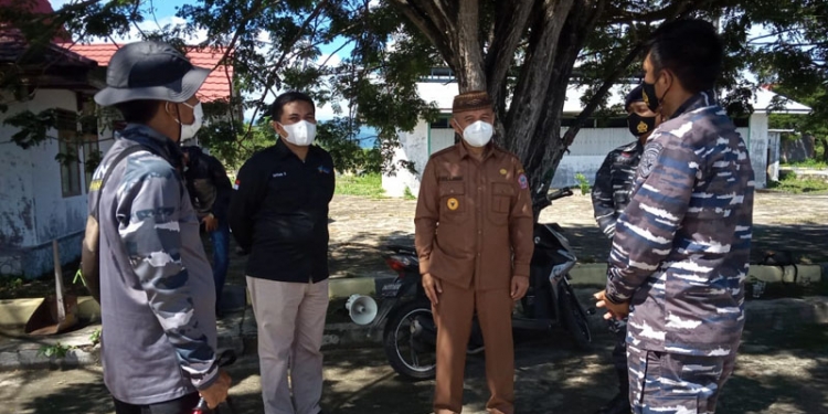 Bupati Pohuwato Melakukan Peninjauan Persiapan Vaksinasi di Pelabuhan Paguat