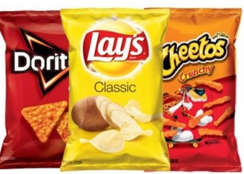 Ilsutrasi Lays, Doritos, dan Cheetos (bakingbusiness.com)