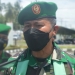 Komandan Korem (Danrem) 133 Nani Wartabone (NWB) Kolonel Infanteri (Inf) Amrin Ibrahim diwawancarai awak media di Korem 133 NWB, Sabtu (28/8/2021), Foto : Putra/Gopos.