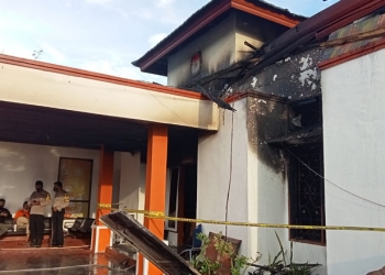 Kebakaran KPU Provinsi Gorontalo