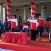 Gladi bersih upacara HUT Kemerdekaan RI ke-76 yang dilaksanakan oleh Pemkab Pohuwato, Jumat (13/8/2021).