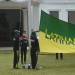 Tujuh orang Pasukan Pengibar Bendera Pusaka (Paskibraka) di Kabupaten Gorontalo mulai melaksanakan latihan secata intens jelang Hari Kemerdekaan Indonesia yang Ke-76 di halaman Rumah Dinas Bupati Gorontalo, Selasa (10/8/2021), foto : Putra/Gopos.