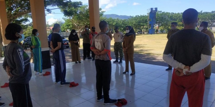 Paskibraka Bone Bolango Jalani Latihan