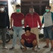Tim Piranha Polres Gorontalo Utara berhasil menangkap SC (duduk) pelaku pencurian Iphone milik Zulkarnain warga Desa Tanjung Karang, Kecamatan Tomilito, Gorontalo Utara. (istimewa)