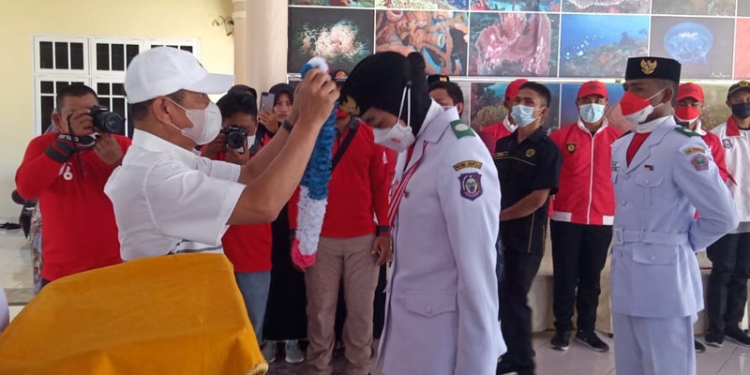 Pemkab Pohuwato Sambut Kedatangan Shevia Puspita, Anggota Paskibraka Nasional