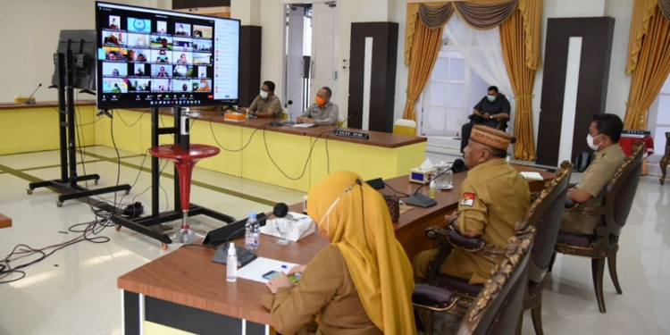 Vaksinasi anak di Gorontalo