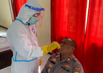 Polres Pohuwato Tes Antigen