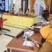 Gubernur Gorontalo Rusli Habibie (tengah) saat memimpin rapat virtual dengan Forkopimda, Bupati, Wali Kota serta perwakilan camat dan desa, Selasa (10/8/2021). Foto – Salman)