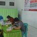 VAKSINASI APARAT DESA - Suasana pelaksanaan vaksinasi aparat desa di Lapangan Sport Center Limboto, Kabupaten Gorontalo, Kamis (12/8/2021), Foto : Putra/Gopos.