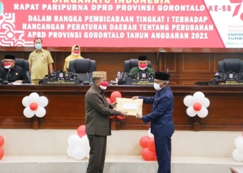 Pembahasan APBD Perubahan Provinsi Gorontalo