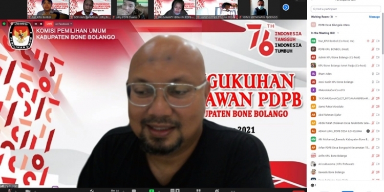 Pengukuhan Relawan PDPB