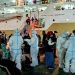 Penumpang KM Tilongkabila yang masuk Gorontalo menjalani swab antigen di Pelabuhan Umum Gorontalo, Selasa (17/8/2021). (sari/gopos)