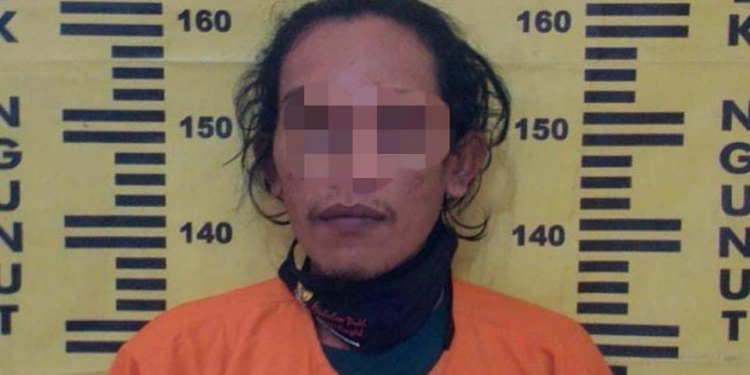 Pelaku Curanmor yang berhasil ditangkap Polres Tulungagung. (Foto: humas Polres Tulungagung)