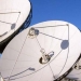 Very Small Aperture Terminal (VSAT) yakni stasiun penerima sinyal dari satelit dengan antena penerima berbentuk piringan. (Ilustrasi)