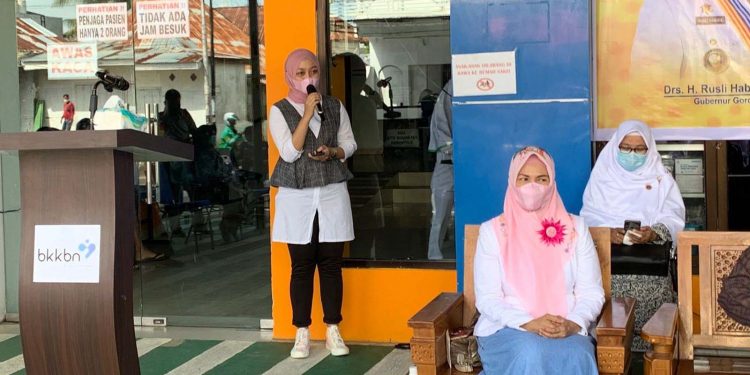 dr. Rosiana Kiu, Kepala Bidang Kesehatan Masyarakat, Pengendalian Penduduk dan Keluarga Berencana, Dinas Kesehatan Provinsi Gorontalo. (Foto: Tim Infokom/Dinkesprov).