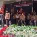 Ketua Kwartir Daerah (Kwarda) Gerakan Pramuka Provinsi Gorontalo, saat menjadi Pembina Upacara dalam Apel Besar Hari Pramuka ke-60 tingkat Kwartir Daerah Gerakan Pramuka Gorontalo Tahun 2021. (Foto Indra/Gopos)