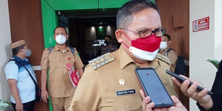Marten A. Taha, Walikota Gorontalo. (Foto: Sari/gopos)