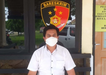 Kasat Narkoba Polres Bone Bolango, Iptu Zulman Abdul Muis. (Indra/Gopos)